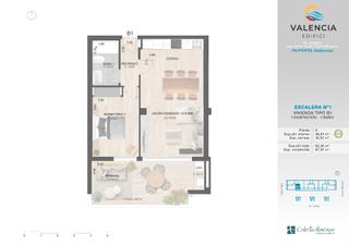 Pis a Carrer jaume i 35. Edificio valencia - vivienda 1 habitacion