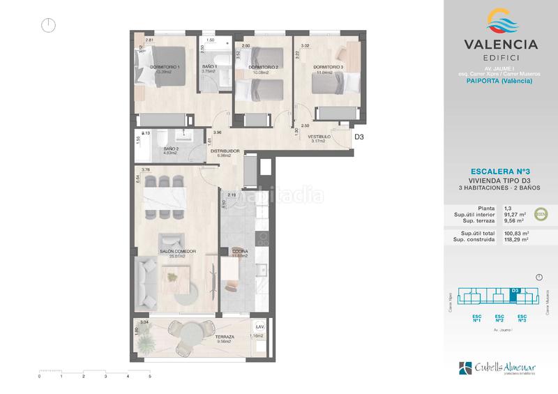 Foto 4de064e1-7891-47aa-8e5c-0a3c4fa69940. Appartamento 118m<sup>2</sup> in carrer jaume i 35 in Metro - Auditorio Paiporta