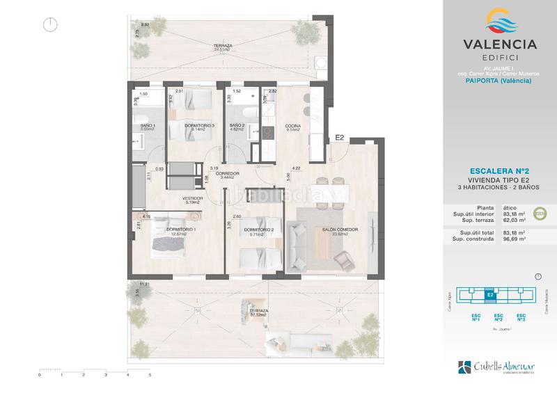 Foto 8df27029-cc22-41b5-a4f9-db5516b4f775. Appartamento 118m<sup>2</sup> in carrer jaume i 35 in Metro - Auditorio Paiporta