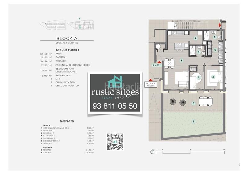 Foto feb22ac3-9bea-4a25-a00c-0b6a5752f08f. Planta baja exclusiva vivienda en La Plana Sitges