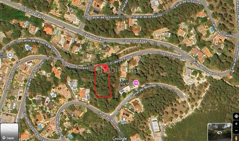 Foto 67a9571c-434d-4a28-b5b3-75f393c7ff1f. Terreno residencial parcela de 879m2 en venta en Olivella