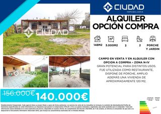 House in Cuervo de Sevilla (El). Campo en venta  zona niv venta leones