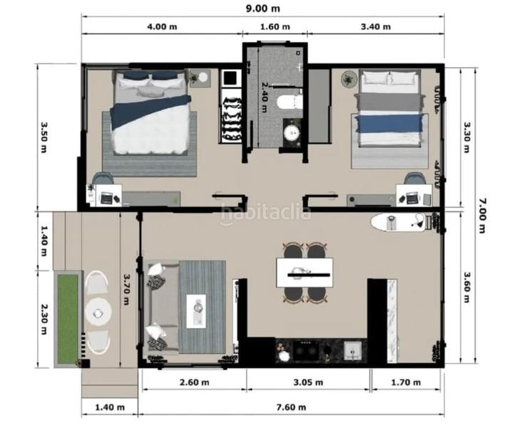 Foto 75be9ff0-eca5-4e78-9fc5-dacf4a045543. Chalet 72m<sup>2</sup> en camino manzanos 102 vivienda de nueva construcción en Hontoba