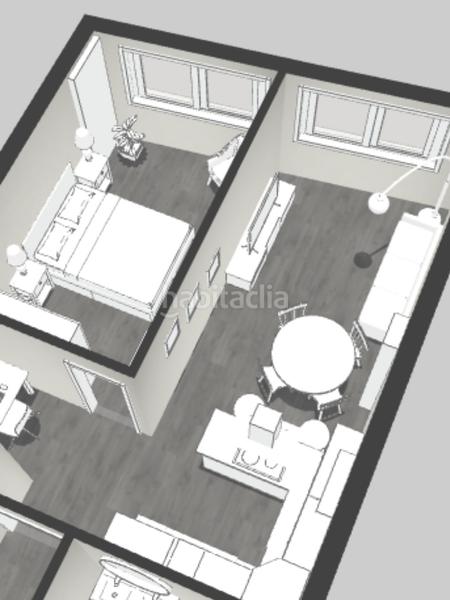 Foto 574fe423-17b2-4455-bfa5-744ab10fcba5. Piso  reformado de 85 m con dos habitaciones y dos baños en Castelldefels