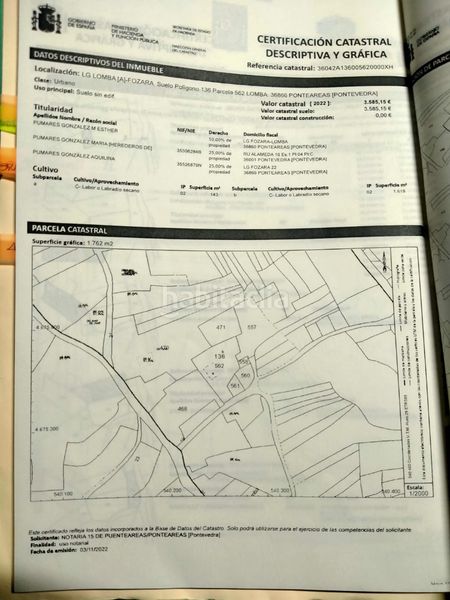 Foto f2e71008-ea59-474e-906c-1756d68cfde1. Terreny residencial a Ponteareas