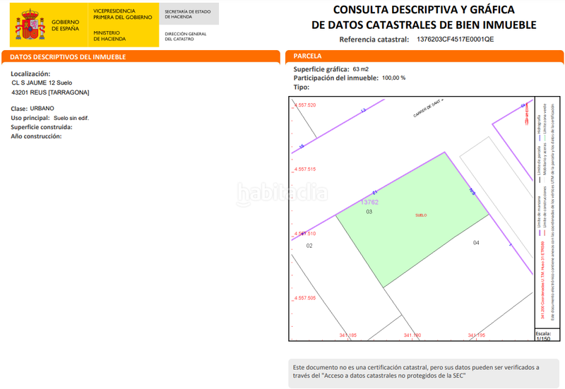 Foto d6db8695-8c08-47f9-ab96-cbbfe816d98d. Terreno residenziale in Centre Reus