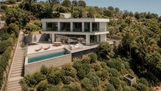 Xalet  Calle de joan maragall. Casa de diseño con vistas al mar en premià de dalt  proyecto lla