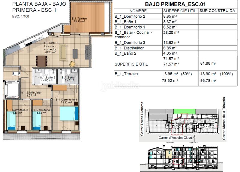 Foto e1e293eb-43a3-4613-b580-253ca75a90d1. Planta baixa a carrer d'anselm clavé 83 a La Punxa Palafrugell
