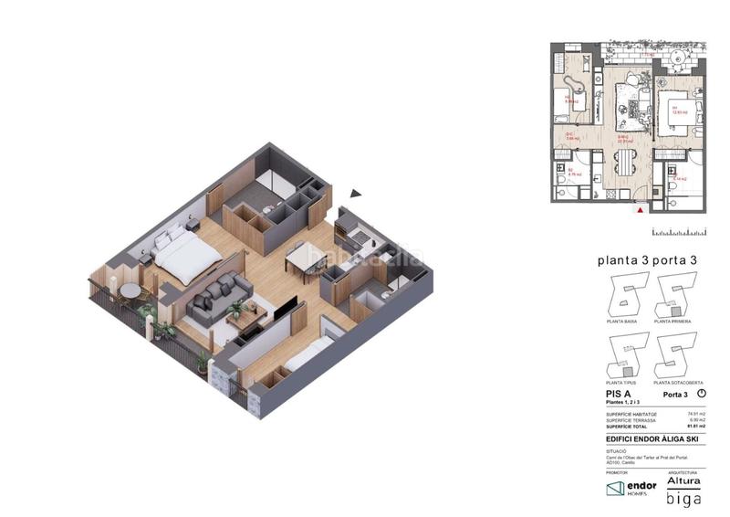 Foto 610064d9-039e-48e3-b847-06c03ce75e76. Pis 81m<sup>2</sup> amb calefacció a El Tarter Canillo