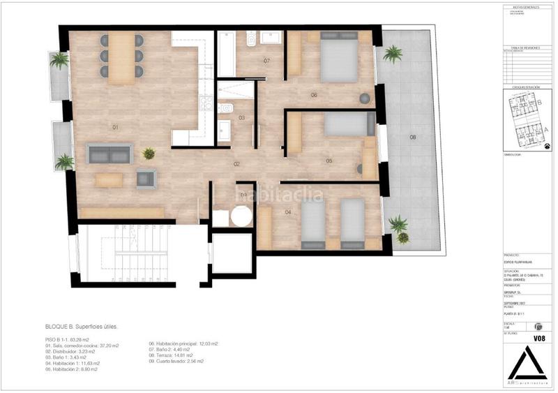 Foto 21bb6df7-7b28-47f0-a75f-ee95b9946aa9. Piso 95m<sup>2</sup> en carretera de palamós 57 en Celrà