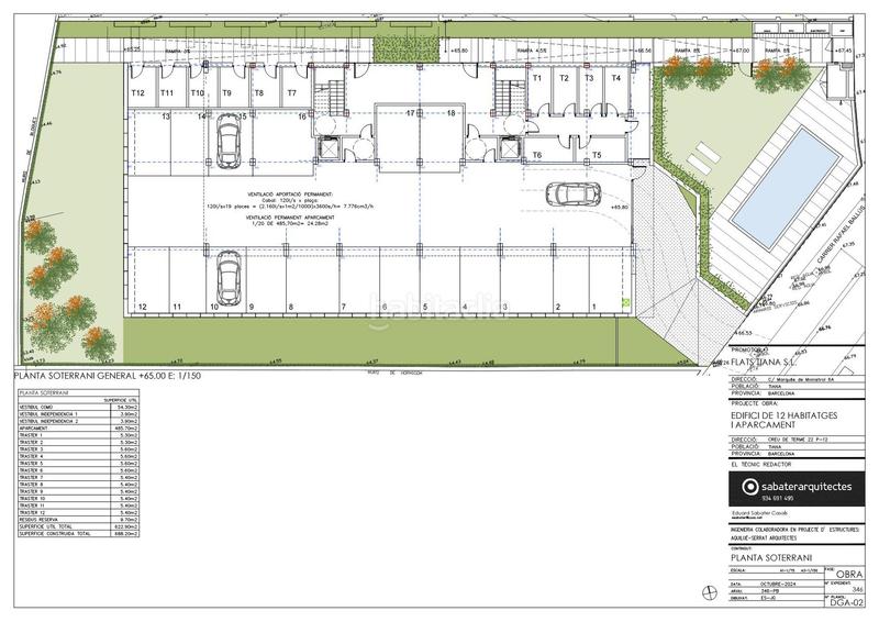 Foto c9512dc2-58b8-4dbf-a9f1-78bd7e848173. Piano terra 90m<sup>2</sup> in avinguda creu de terme 22 in Tiana