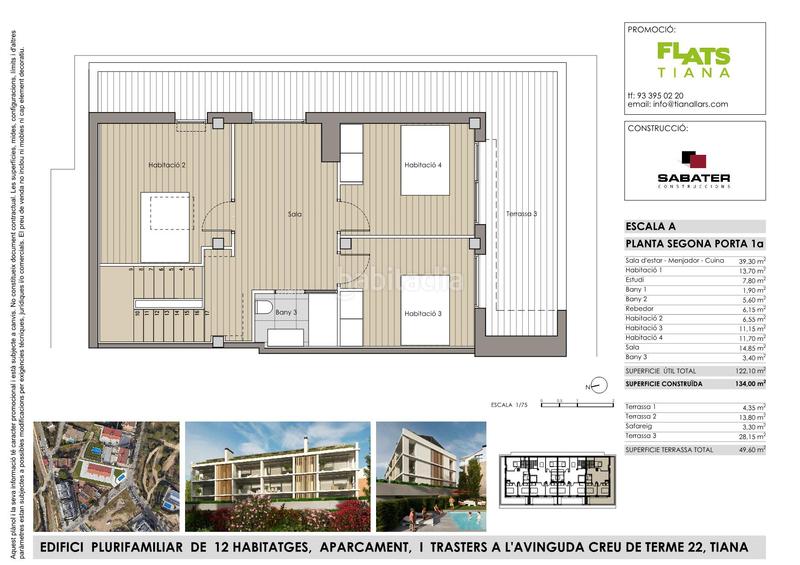 Foto ec2e6a5e-e959-4b58-8608-5a83e4f2414a. Duplex 134m<sup>2</sup> in avinguda creu de terme 22 in Tiana