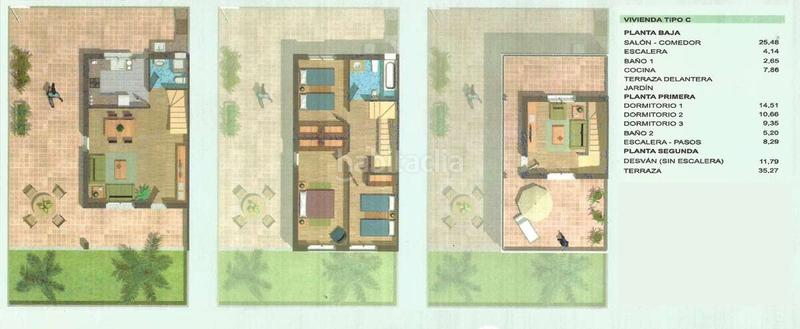 Foto bd27b9c5-ca45-4325-befa-ad626200ef9d. Reihenhaus mit heizung parking pool in Playa-Ben Afeli Almazora / Almassora