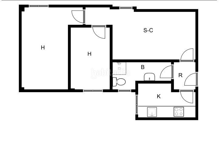 Foto c9221dbb-97bf-4381-9e5b-09c29ecbb9c6. Pis a Vista Alegre Madrid