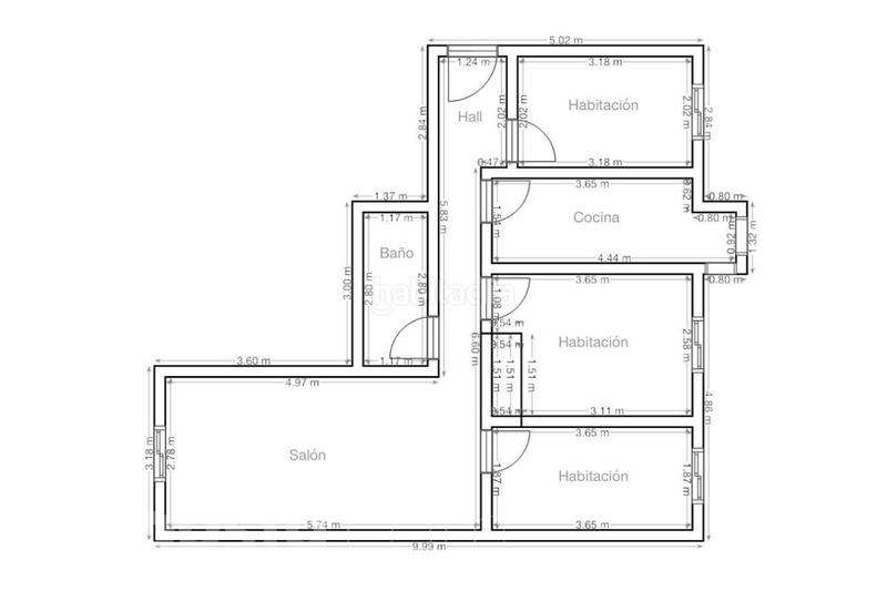 Foto 6f4a743a-2851-4ce9-8fa0-7244eb5c5640. Piso en calle potasa . en Butarque Madrid