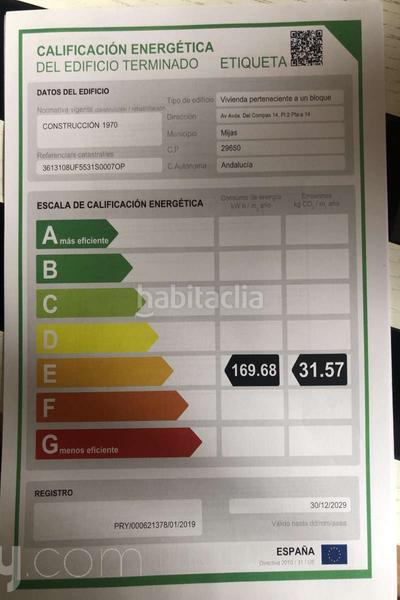 Foto c83c0162-e1dd-4186-8845-bf3afe79d8dd. Piso en av compas del . en Mijas pueblo Mijas