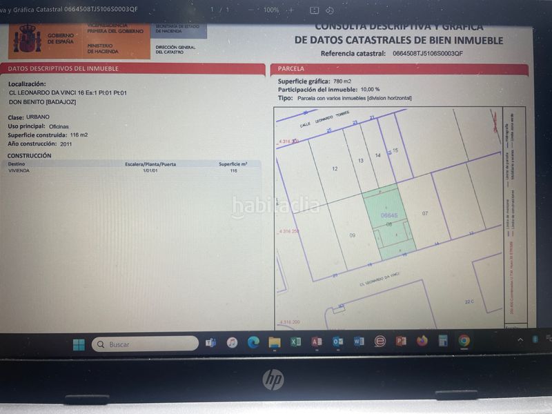 Foto 30e4ffe9-2390-4484-9df0-54db9d6903e8. Local comercial a calle leonardo da vinci 16 a Don Benito