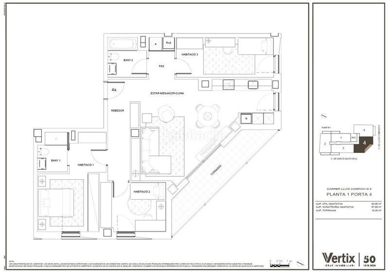 Foto 0024a193-06a9-464b-a4d0-d66f7de616a3. Appartement 97m<sup>2</sup> avec chauffage dans Torrent Ballester Viladecans