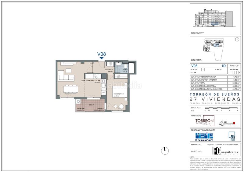 Foto 40f40411-433e-405e-9a6d-d3384abd601d. Appartamento 69m<sup>2</sup> con riscaldamento parcheggio piscina in Madrid