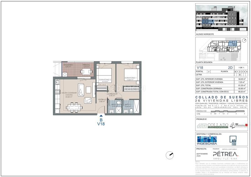 Foto 0d2f4964-3b13-413c-baf5-2bd7148ef006. Flat 61m<sup>2</sup> with heating parking pool in Los Berrocales Madrid