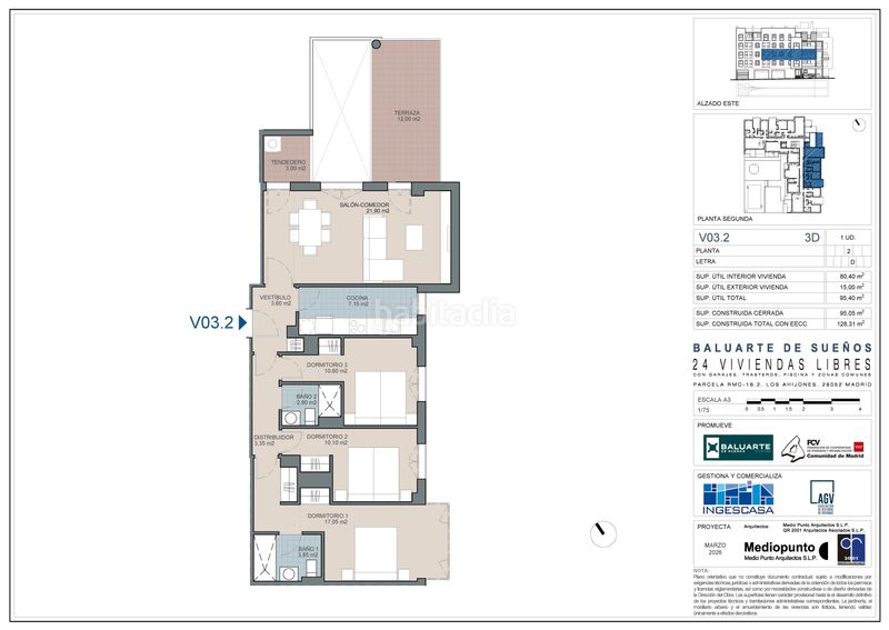 Foto 01f2f206-7e4b-4fd2-808a-18695360f7de. Appartement 62m<sup>2</sup> dans calle provisional ahijones treinta y nueve 65 dans Madrid