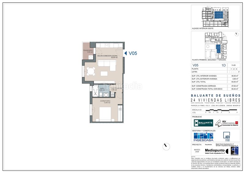 Foto 4153931d-886d-481b-b380-fd63d50b1eda. Appartement 62m<sup>2</sup> dans calle provisional ahijones treinta y nueve 65 dans Madrid