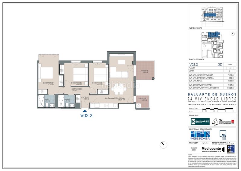 Foto b06e543f-f7c4-4273-9be8-6717aa94ae93. Appartement 62m<sup>2</sup> dans calle provisional ahijones treinta y nueve 65 dans Madrid