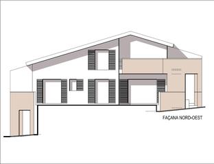 Terreno residenziale in Sidamon. Parcela con proyecto de chalet en sidamunt.