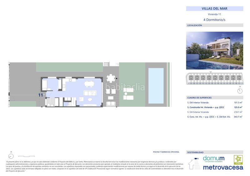 Foto 06b3075c-4d8c-45e9-a43f-ccec441fc2c7. Casa adossada 320m<sup>2</sup> amb calefacció a El Grao Castellón de la Plana