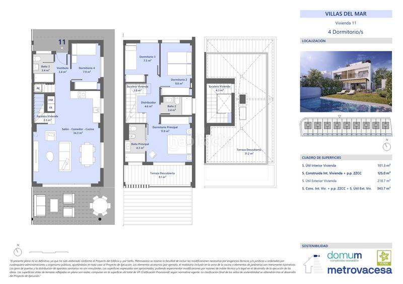 Foto 80ac903f-3222-4e55-8511-4b4d50361aa0. Semi detached house 320m<sup>2</sup> with heating in El Grao Castellón de la Plana