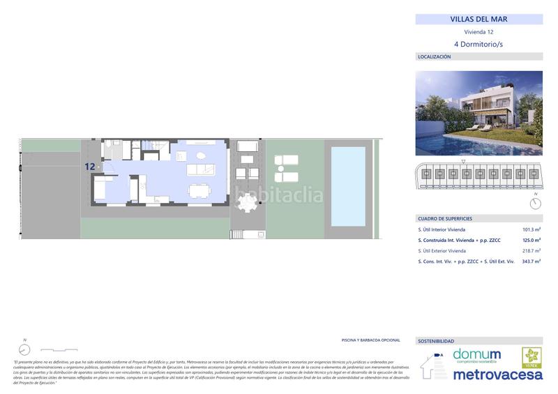Foto 3d22fb03-4751-487a-9dd2-38f8024f875d. Casa a schiera 320m<sup>2</sup> con riscaldamento in El Grao Castellón de la Plana