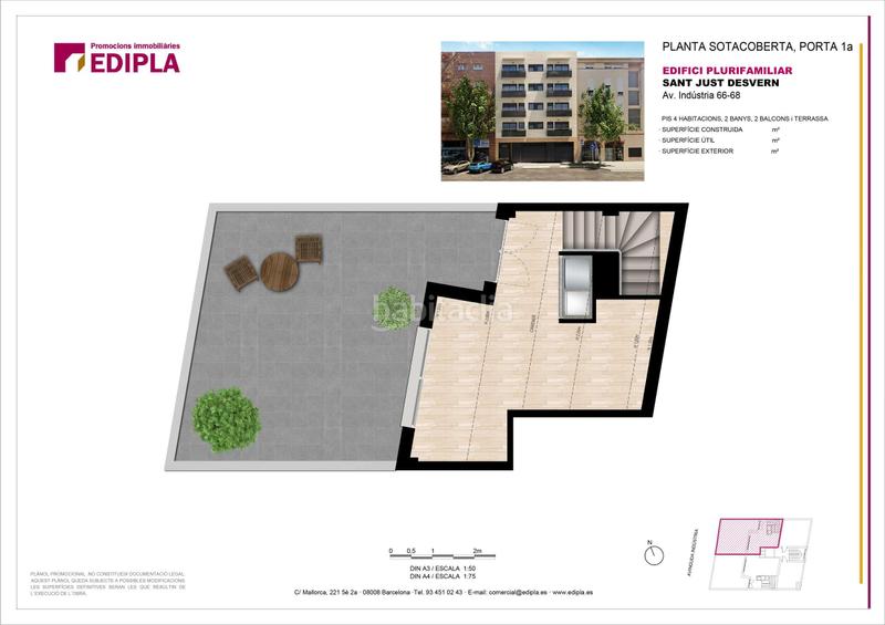 Foto e3ed126e-cdc2-49f6-9815-c654b29ec6c1. Dúplex 125m<sup>2</sup> a avinguda de la indústria 66 a Centre Sant Just Desvern