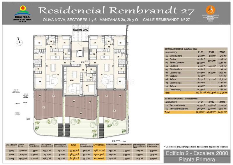 Foto f2ee9b7a-8743-4001-b257-3295f27f8b32. Apartamento 216m<sup>2</sup> en carrer rembrandt 27 rembrandt 27, obra nueva nova en Oliva