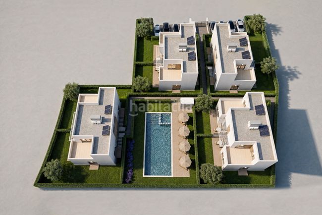 Foto 20db30e2-4557-4e09-bcbc-c3f2e4d097b2. Casa adossada 152m<sup>2</sup> amb piscina a Oliva nova Oliva