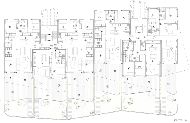 Foto c1fce948-5286-4715-8ae8-6260f732bf63. Apartamento 223m<sup>2</sup> en carrer rembrandt 27 rembrandt 27, obra nueva nova en Oliva
