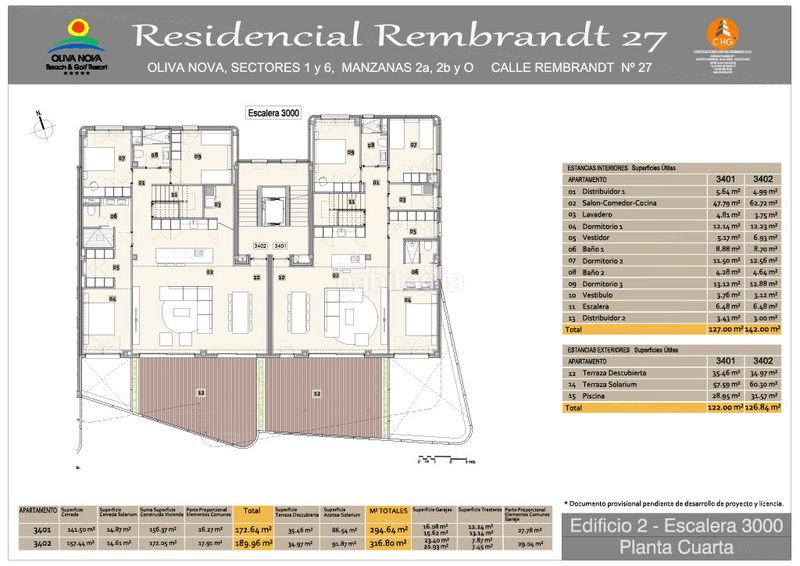 Foto eeeb451b-b9eb-45b1-9533-7a7b183aca04. Appartement 298m<sup>2</sup> in carrer rembrandt 27 in Oliva nova Oliva