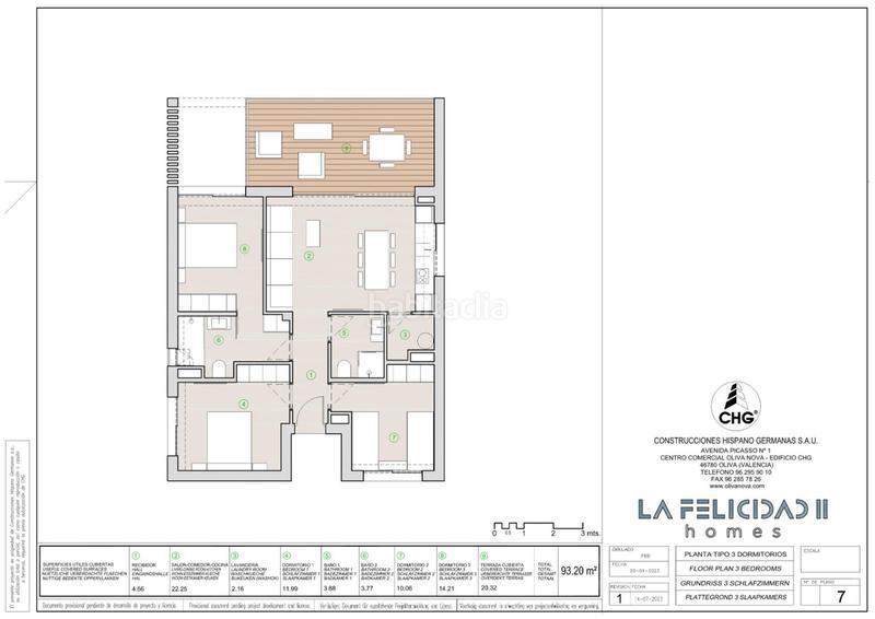 Foto ddc1af53-6d00-4902-849f-b914baddb092. Appartement 94m<sup>2</sup> avec piscine dans Les Bovetes - La Felicidad Dénia