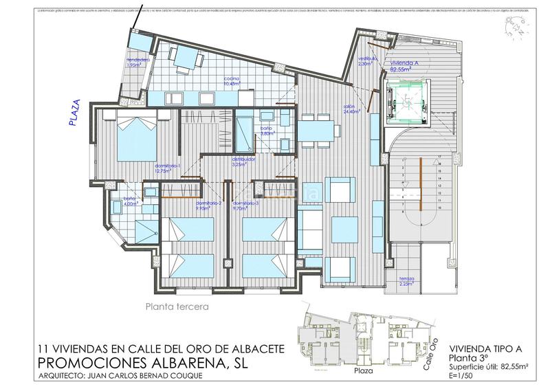 Foto 105cddae-607f-4efd-9c77-1f7f38b4a055. Appartement 82m<sup>2</sup> dans calle oro 14 dans Carretas - Pajarita Albacete