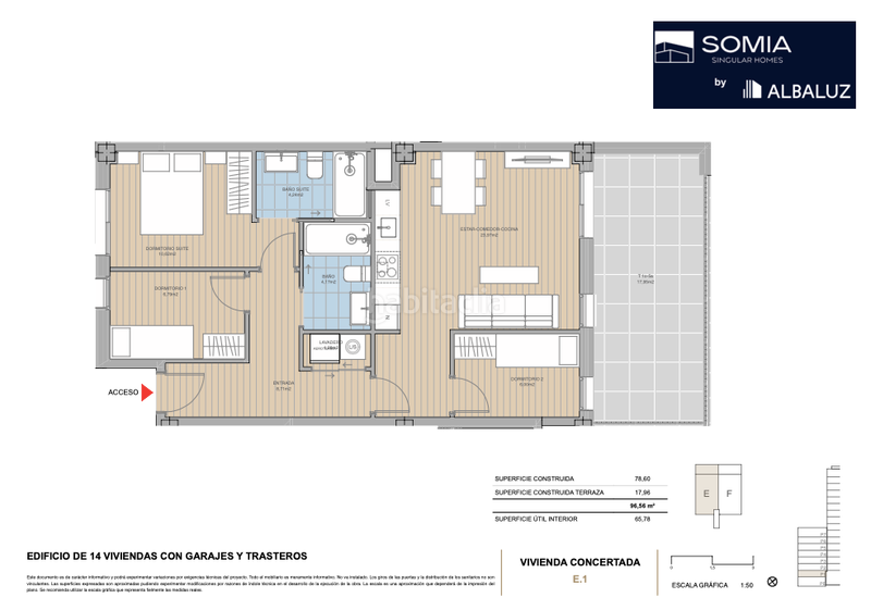 Foto 73060ec0-4c84-4bb6-8fcb-0752af4e1c90. Appartement 100m<sup>2</sup> dans carrer del tren de baix 122 dans Segle XX Terrassa