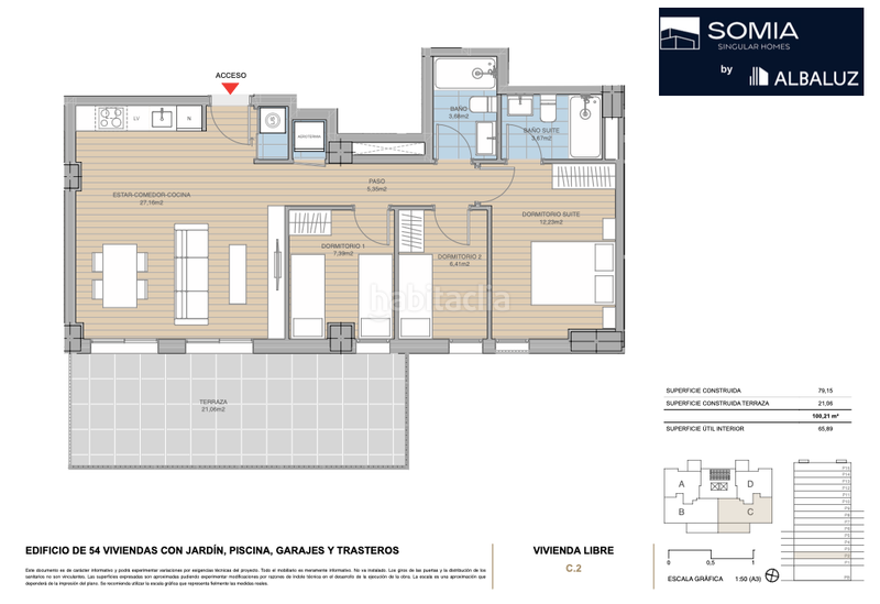 Foto c8891110-2928-4911-abad-64c345c3e1df. Appartamento 100m<sup>2</sup> in carrer del tren de baix 122 in Segle XX Terrassa