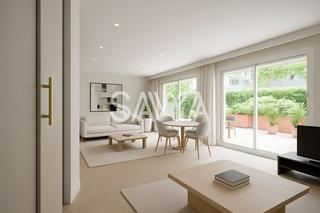 Etagenwohnung in Sant Gervasi - Galvany. Exclusiva vivienda en planta baja con terrazajardín en turó park