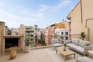 tic  Mallorca. tico dplex con encanto y terrazas excepcionales en ubicacin p