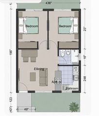 Casa a Vilanova 22. Nova palmeras , obra nueva en canyelles
