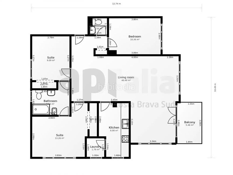 Foto f3a07fb7-da57-4465-816a-2835639a59ba. Apartament amb aparcament a Centre Lloret de Mar