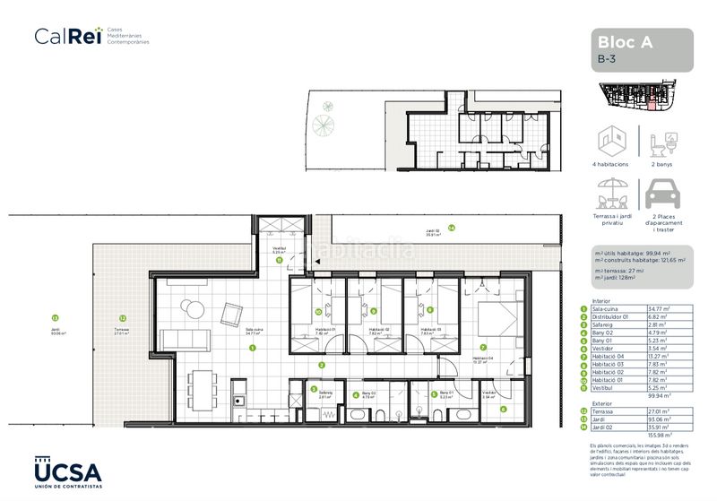 Foto 2b094575-9919-4f59-b560-e30be6c5f09b. Planta baixa 114m<sup>2</sup> amb calefacció aparcament piscina a Premià de Dalt