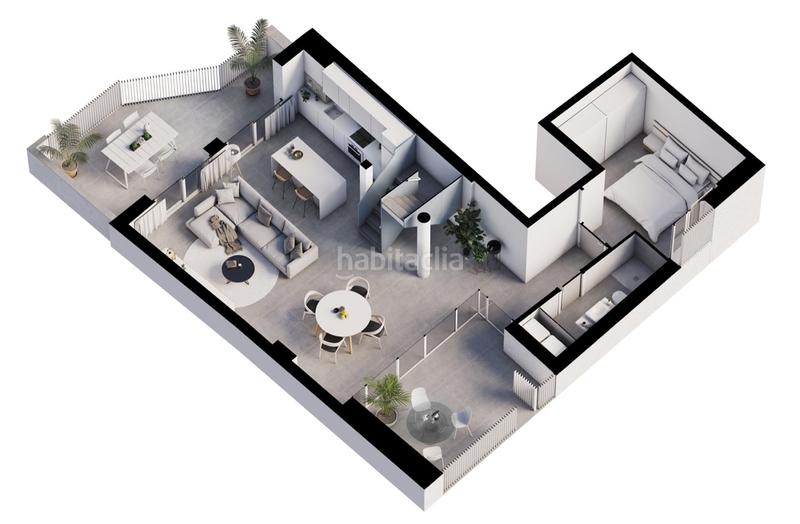 Foto 0a554885-f32c-4831-820a-72b7c46d5659. Rez-de-chaussée 96m<sup>2</sup> dans travessera de Collblanc 23 dans Hospitalet de Llobregat (L´)