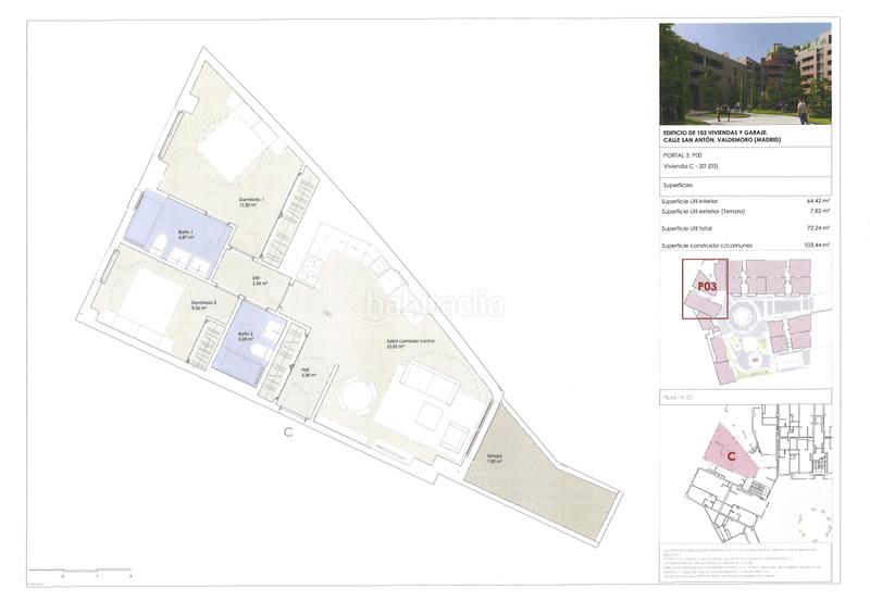 Foto f7cea05d-8f73-465a-a825-24fe54cb31aa. Piso 103m<sup>2</sup> en calle san antón 14 en Centro Valdemoro