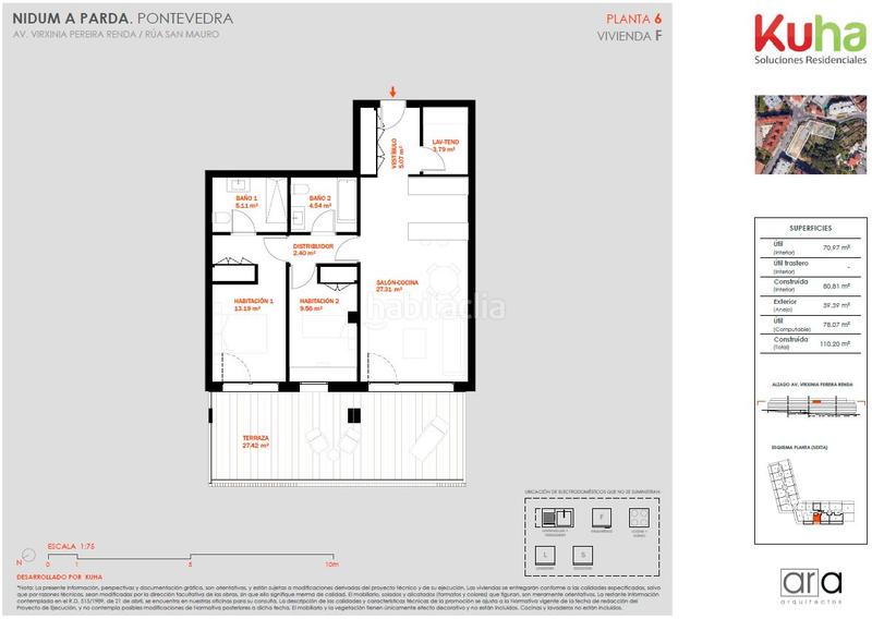 Foto b905104d-f4f2-4fca-b7ed-38a0b640f506. Piso 110m<sup>2</sup> en avenida virxinia pereira renda 4444 bienvenido a tu nuevo hogar . tu reserva natural. en Pontevedra