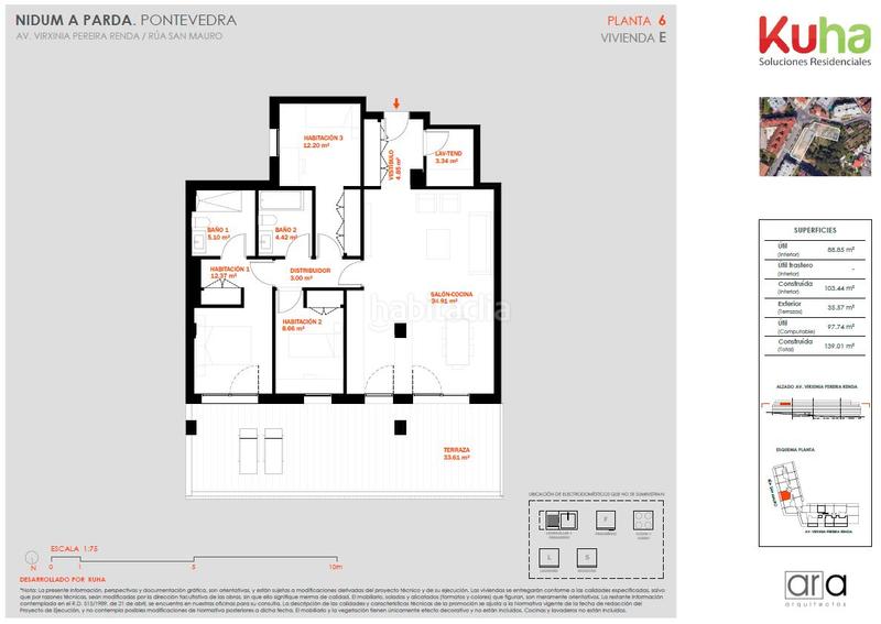 Foto e0f248a1-cf2f-46cd-848d-c10a1aa38c4d. Piso 139m<sup>2</sup> en avenida virxinia pereira renda 4444 bienvenido a tu nuevo hogar . tu reserva natural en Pontevedra