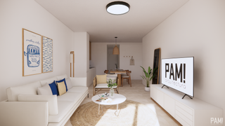 Casa a Torre de la Horadada. Bungalow en planta baja de 2 dormitorios en el residencial oport